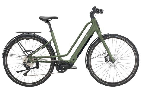 Cresta eStrada AIR PARA 25 Km/h Bosch 400 SX Deore 10-Gang  Black Rigid Edition